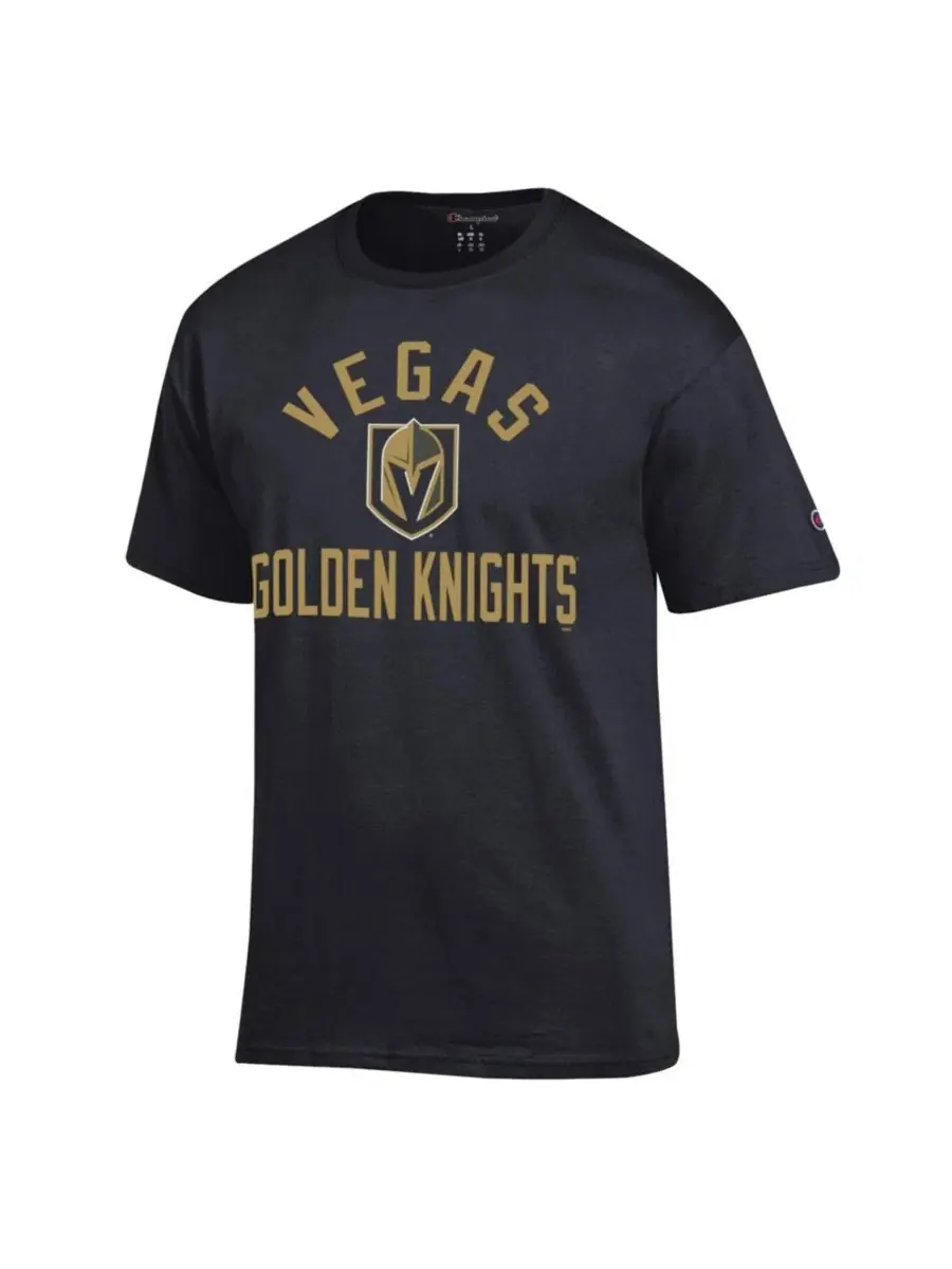 Футболка с принтом Vegas Golden Knights Champion — изображение 2 из 3, черный