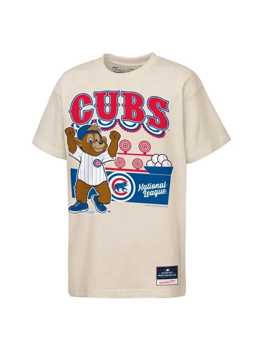 Футболка с принтом Step Back Up Mascot Mitchell & Ness
