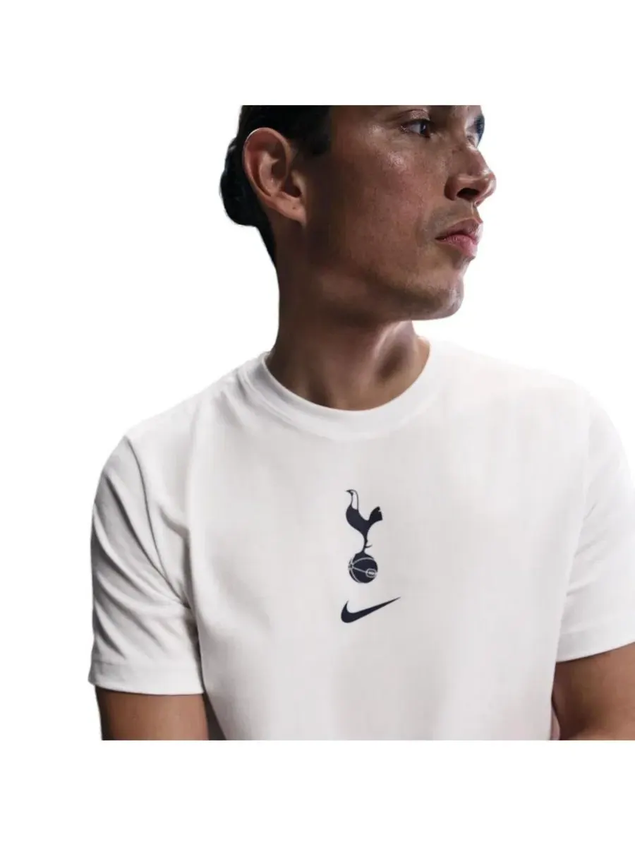 Футболка хлопковая с принтом Crest Nike — изображение 3 из 3, белый