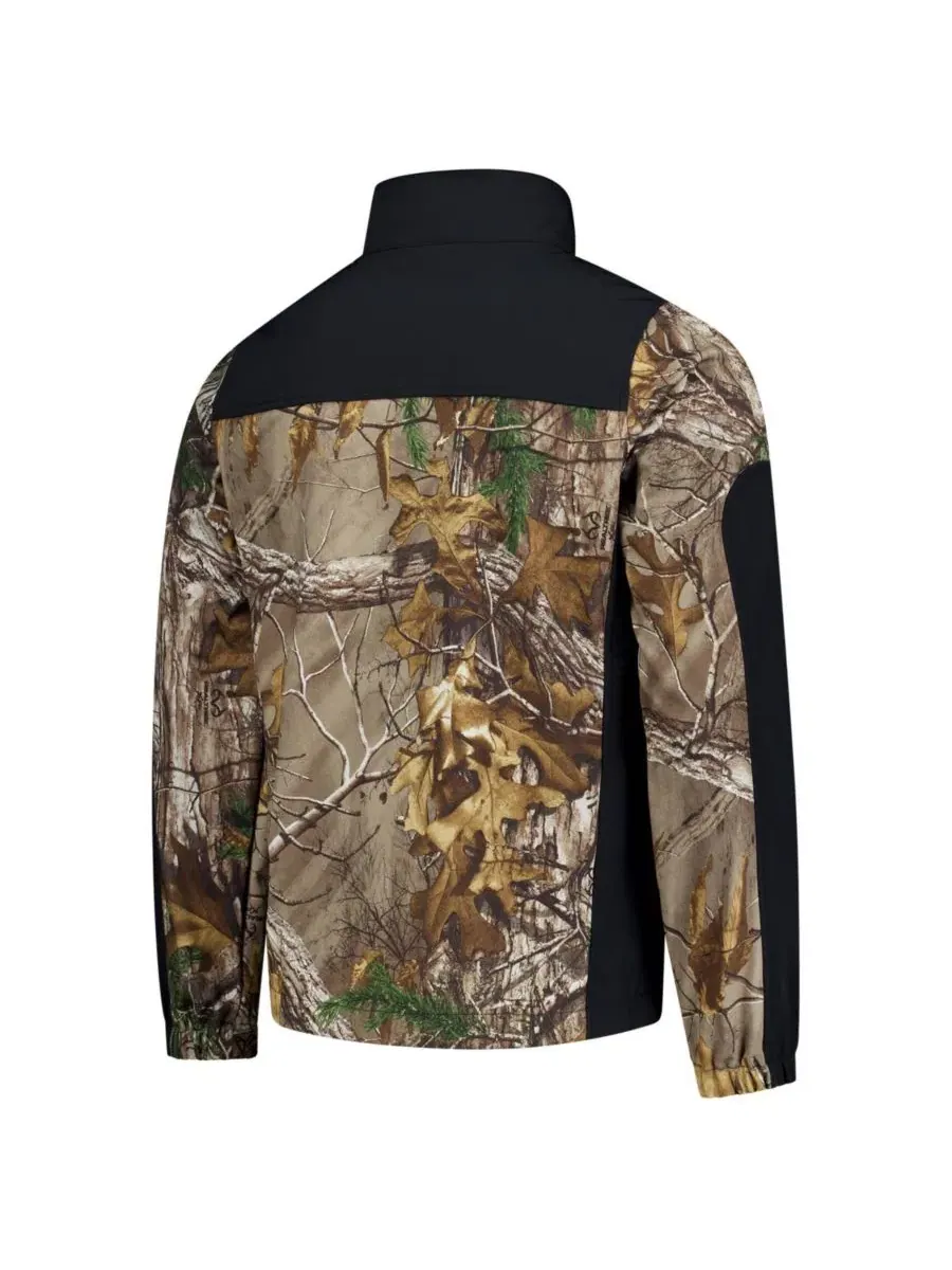 Мужская куртка New York Yankees Hunter Softshell Realtree на молнии, камуфляжная расцветка Dunbrooke — изображение 3 из 4