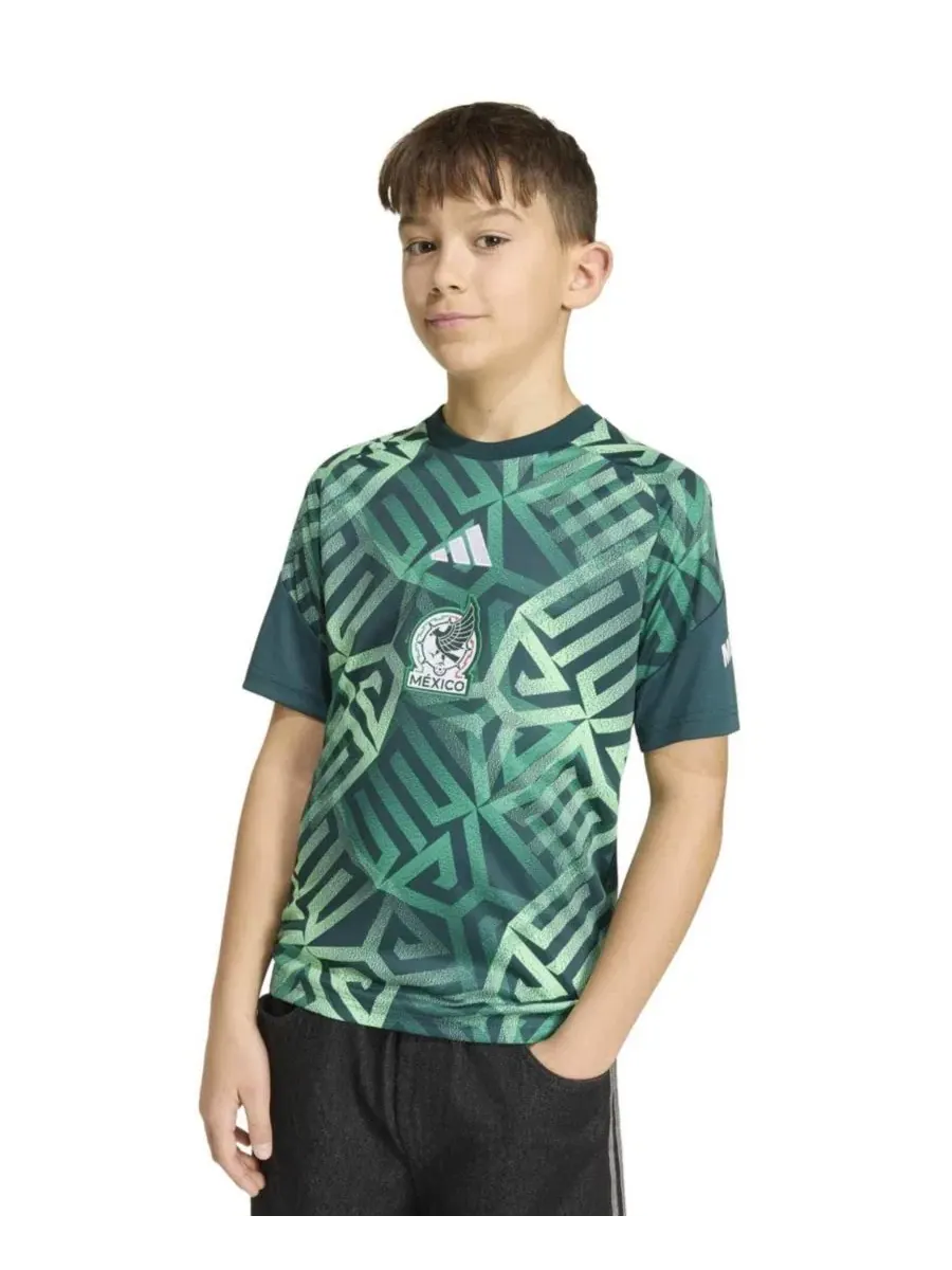 Футболка для предматчевой разминки Mexico National Team 2026 adidas