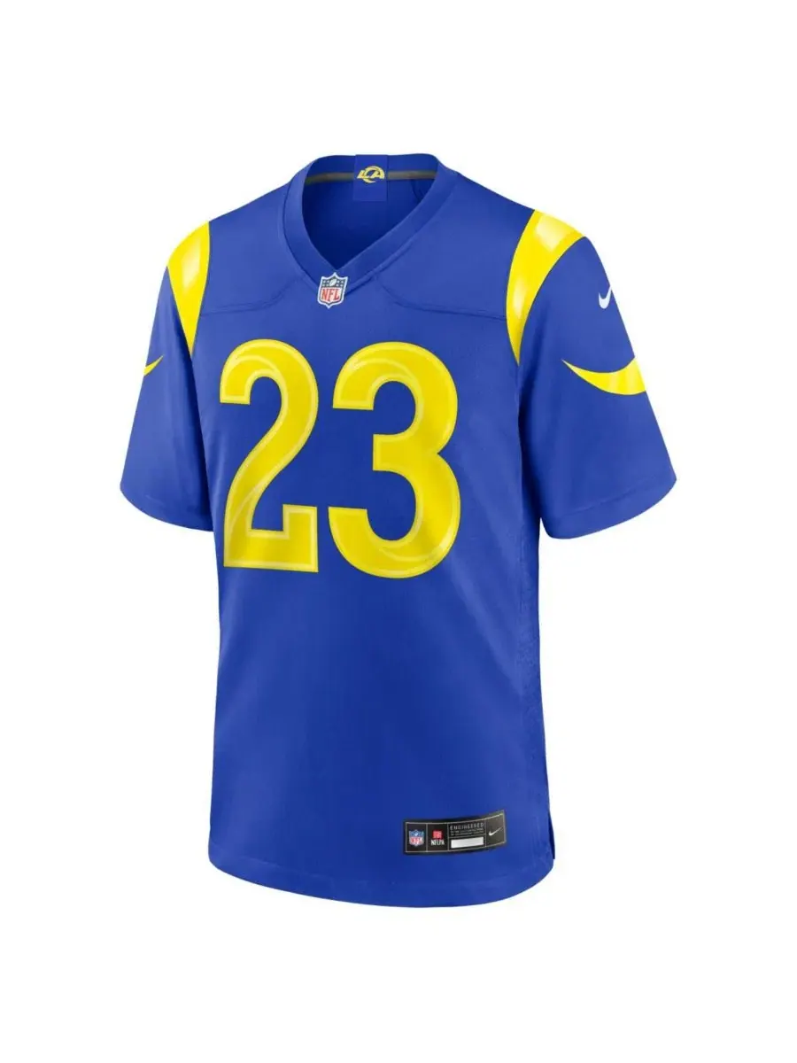 Игровая футболка Kyren Williams Los Angeles Rams Nike — изображение 2 из 5, королевский