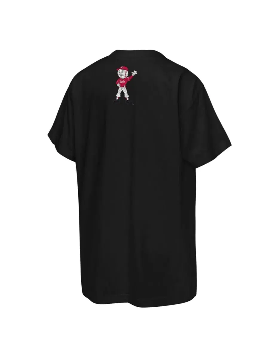 Футболка с принтом Big Face Mascot Mitchell & Ness — изображение 2 из 3, черный
