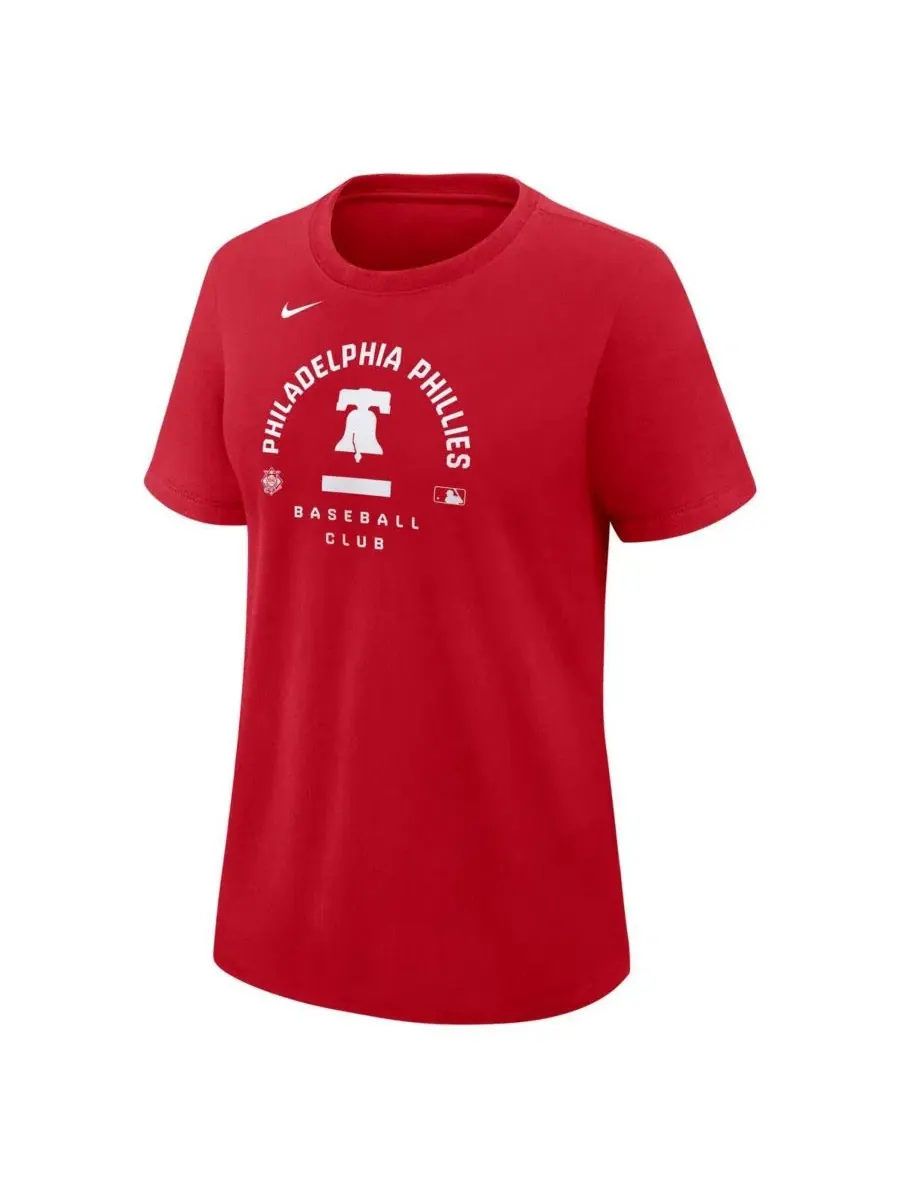 Футболка с коротким рукавом с технологией Dri-FIT, модель Early Work Tri-Blend Nike — изображение 2 из 4, красный