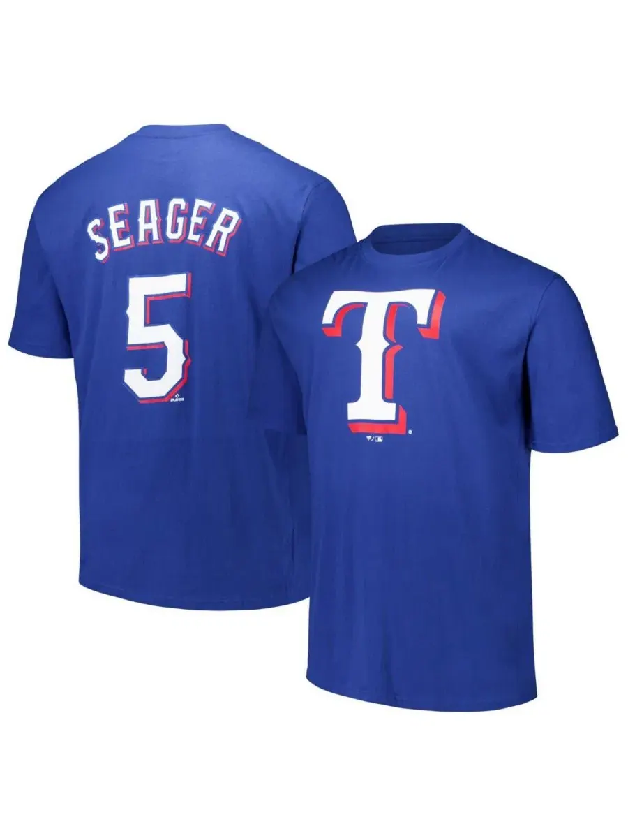 Футболка с длинным рукавом Corey Seager Fanatics
