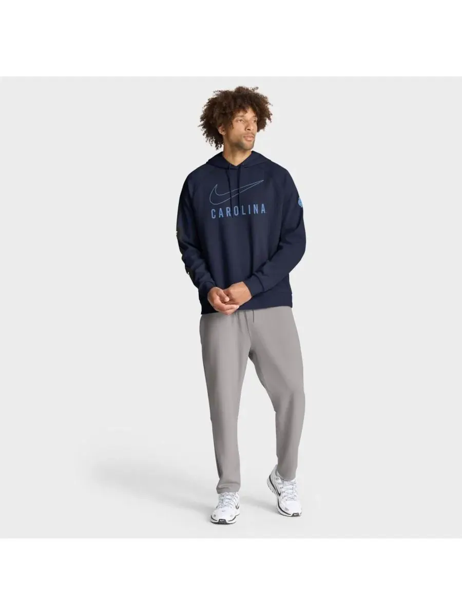 Толстовка с капюшоном Nike Premium Raglan Performance Pullover Hoodie — изображение 2 из 4, темно-синий