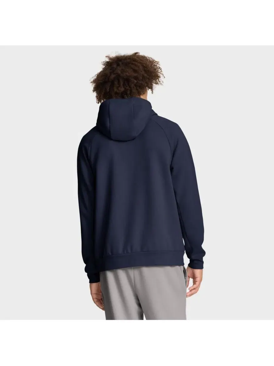 Толстовка с капюшоном Nike Premium Raglan Performance Pullover Hoodie — изображение 3 из 4, темно-синий