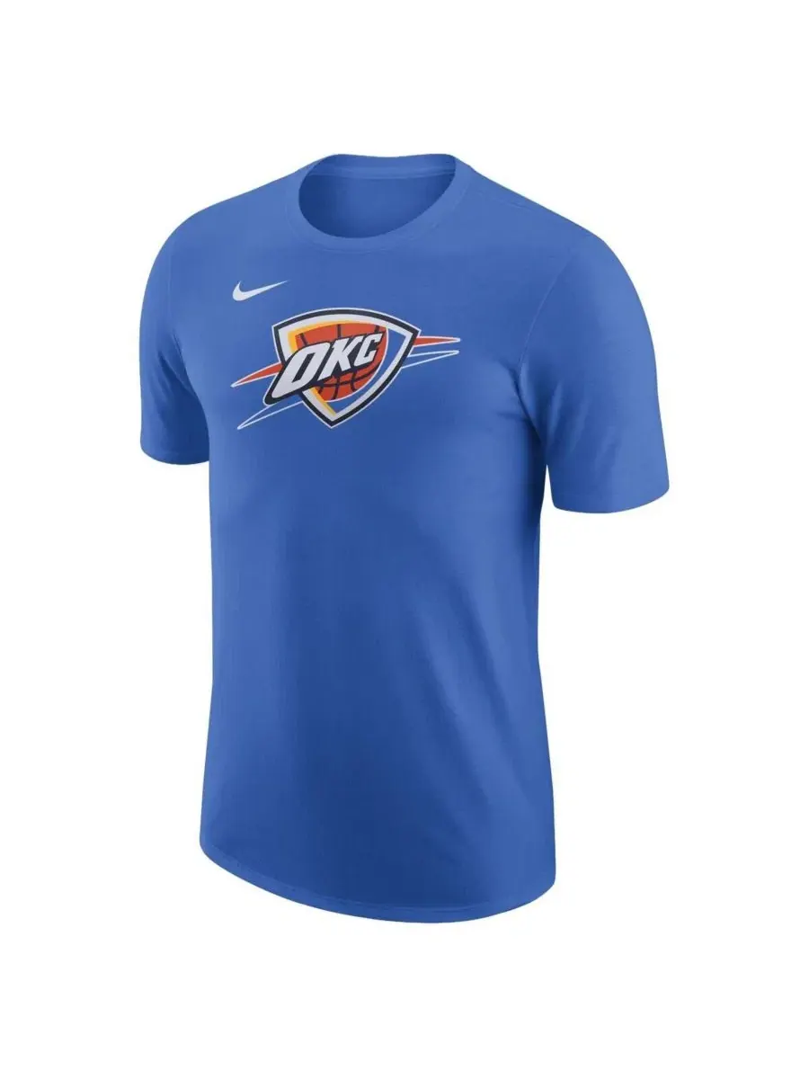 Футболка Nike Oklahoma City Thunder с логотипом — изображение 2 из 3, синий