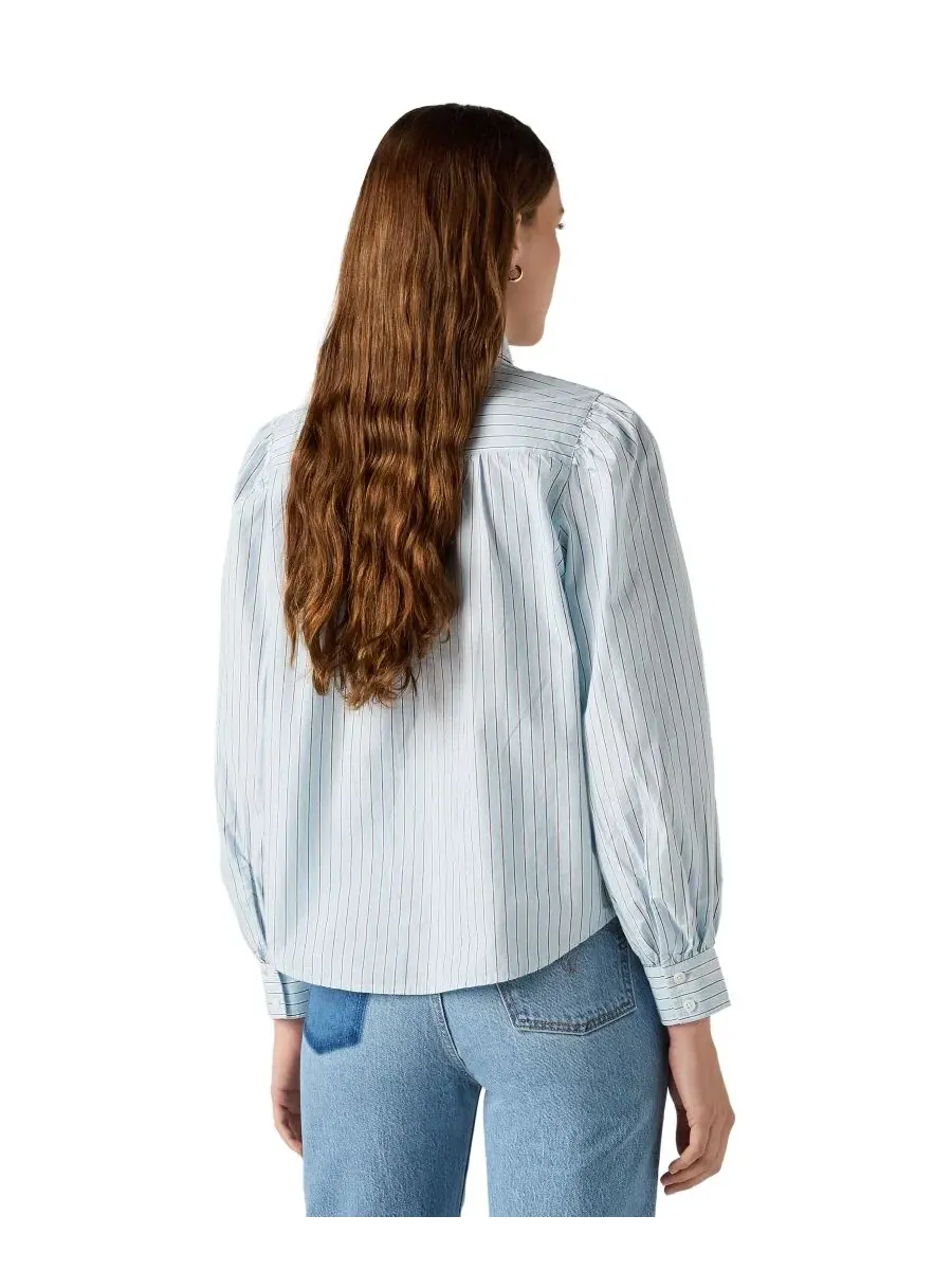 Женская рубашка Western Relaxed Fit с длинным рукавом из хлопкового поплина Levi's, Sherman Stripe — изображение 5 из 5