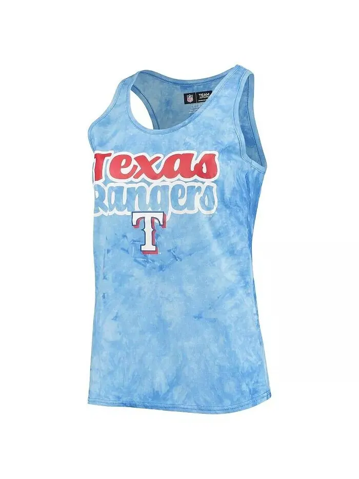 Женский комплект из майки и шорт Royal Texas Rangers Billboard Racerback Concepts Sport — изображение 4 из 5