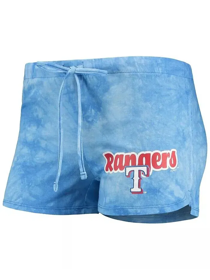 Женский комплект из майки и шорт Royal Texas Rangers Billboard Racerback Concepts Sport — изображение 5 из 5