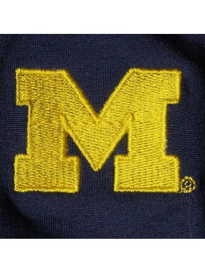 Женские флисовые леггинсы Navy Michigan Wolverines ZooZatz — изображение 2 из 2
