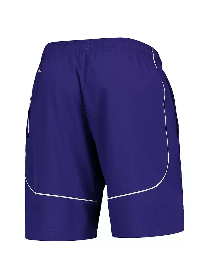 Мужские шорты для баскетбола Washington Huskies Swingman AEROREADY фиолетового цвета adidas — изображение 4 из 4