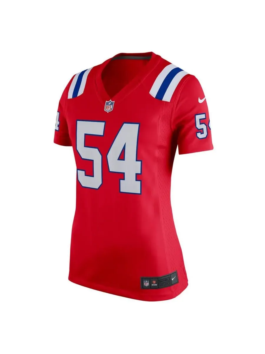 Nike Женская красная игровая майка Tedy Bruschi New England Patriots, посвященная завершению сезона — изображение 2 из 3
