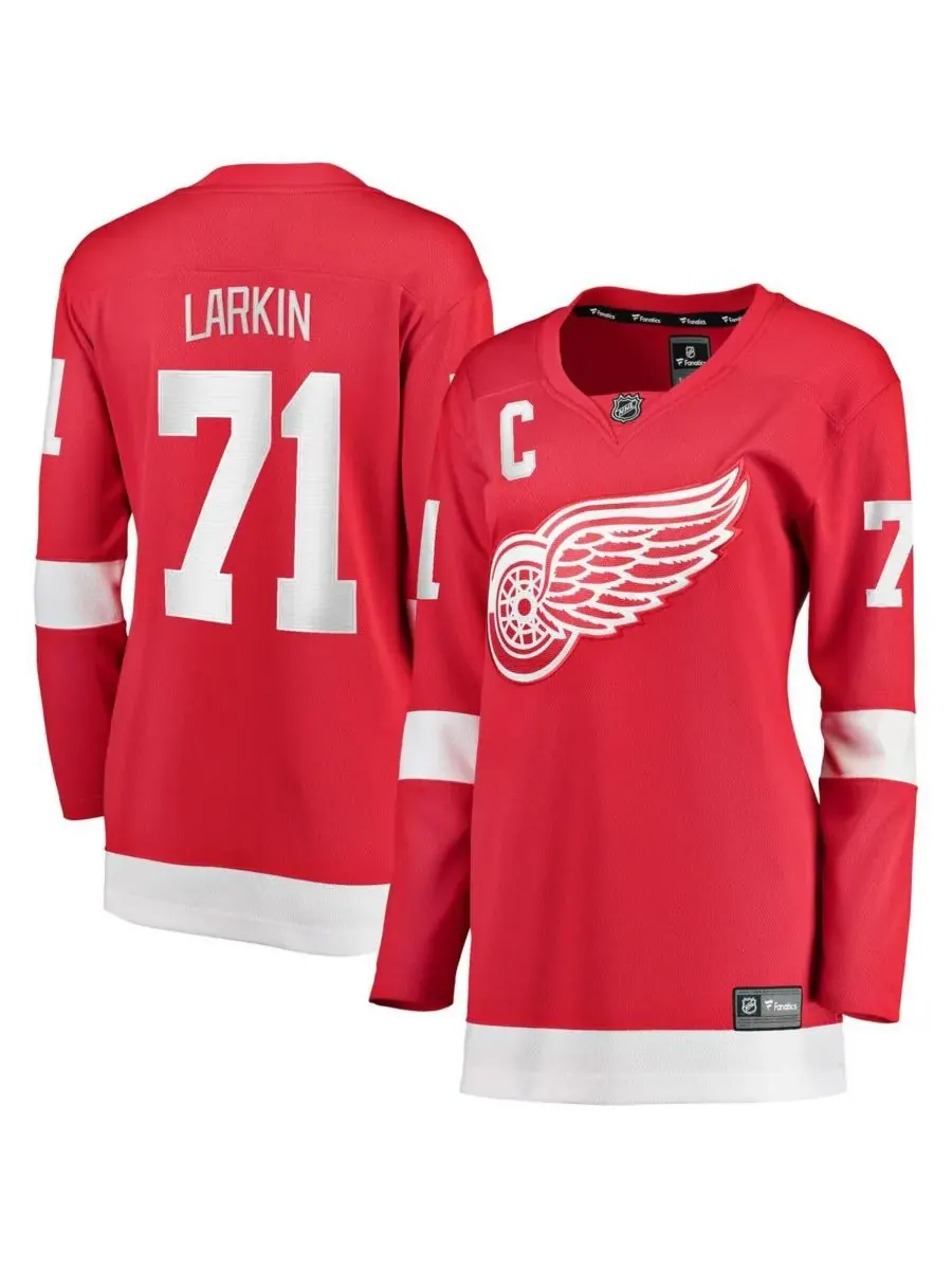 Fanatics Фирменная женская домашняя футболка игрока команды Detroit Red Wings Дилана Ларкина