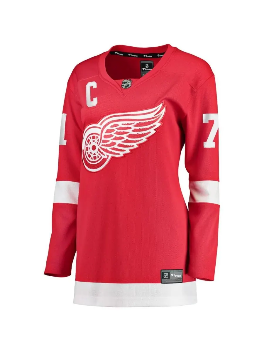 Fanatics Фирменная женская домашняя футболка игрока команды Detroit Red Wings Дилана Ларкина — изображение 2 из 3