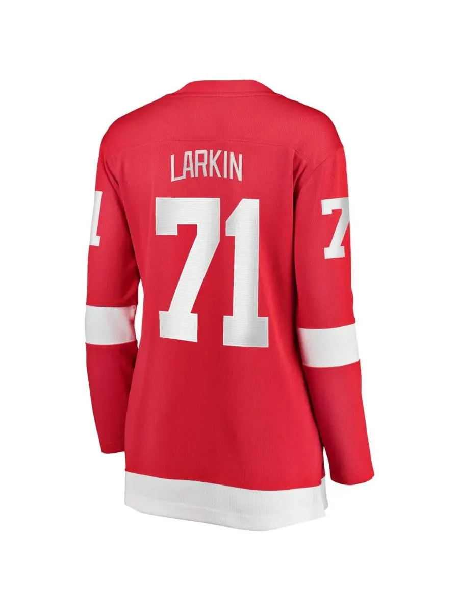 Fanatics Фирменная женская домашняя футболка игрока команды Detroit Red Wings Дилана Ларкина — изображение 3 из 3