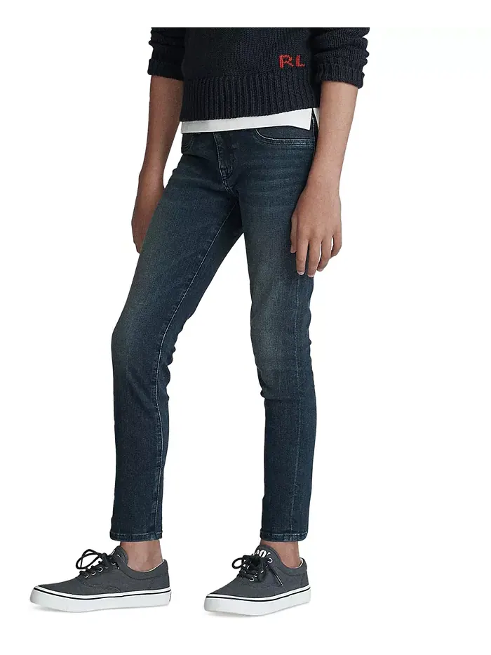 Джинсовые леггинсы Big Girls Aubrie с пятью карманами Polo Ralph Lauren