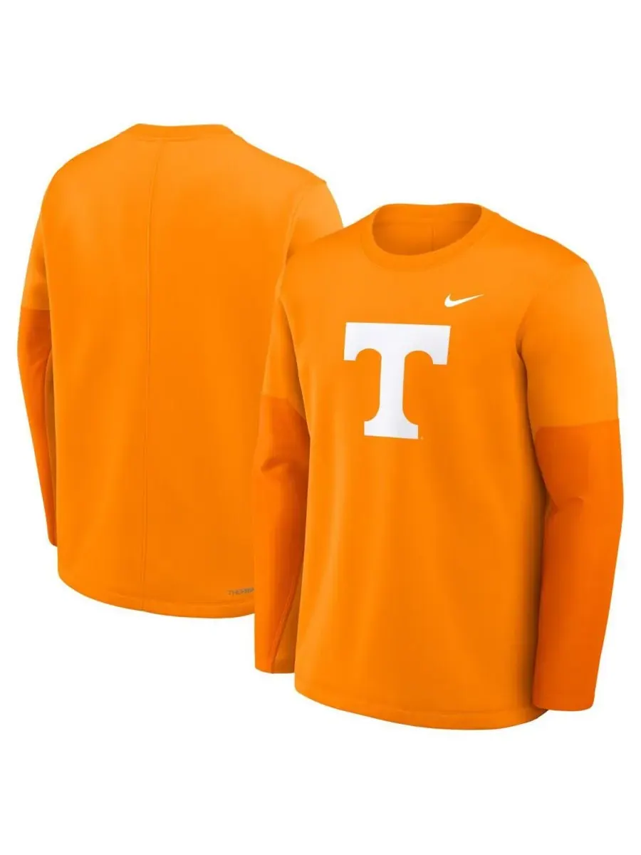 Nike Мужская оранжевая футболка с длинным рукавом Tennessee Orange Tennessee Volunteers 2025 — изображение 4 из 5, оранжевый