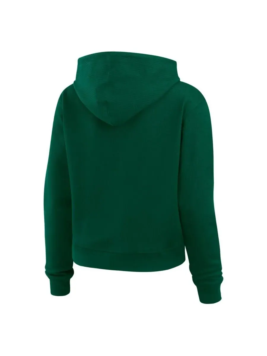 WEAR by Erin Andrews Женская зеленая толстовка с капюшоном New York Jets больших размеров с — изображение 3 из 3, зеленый