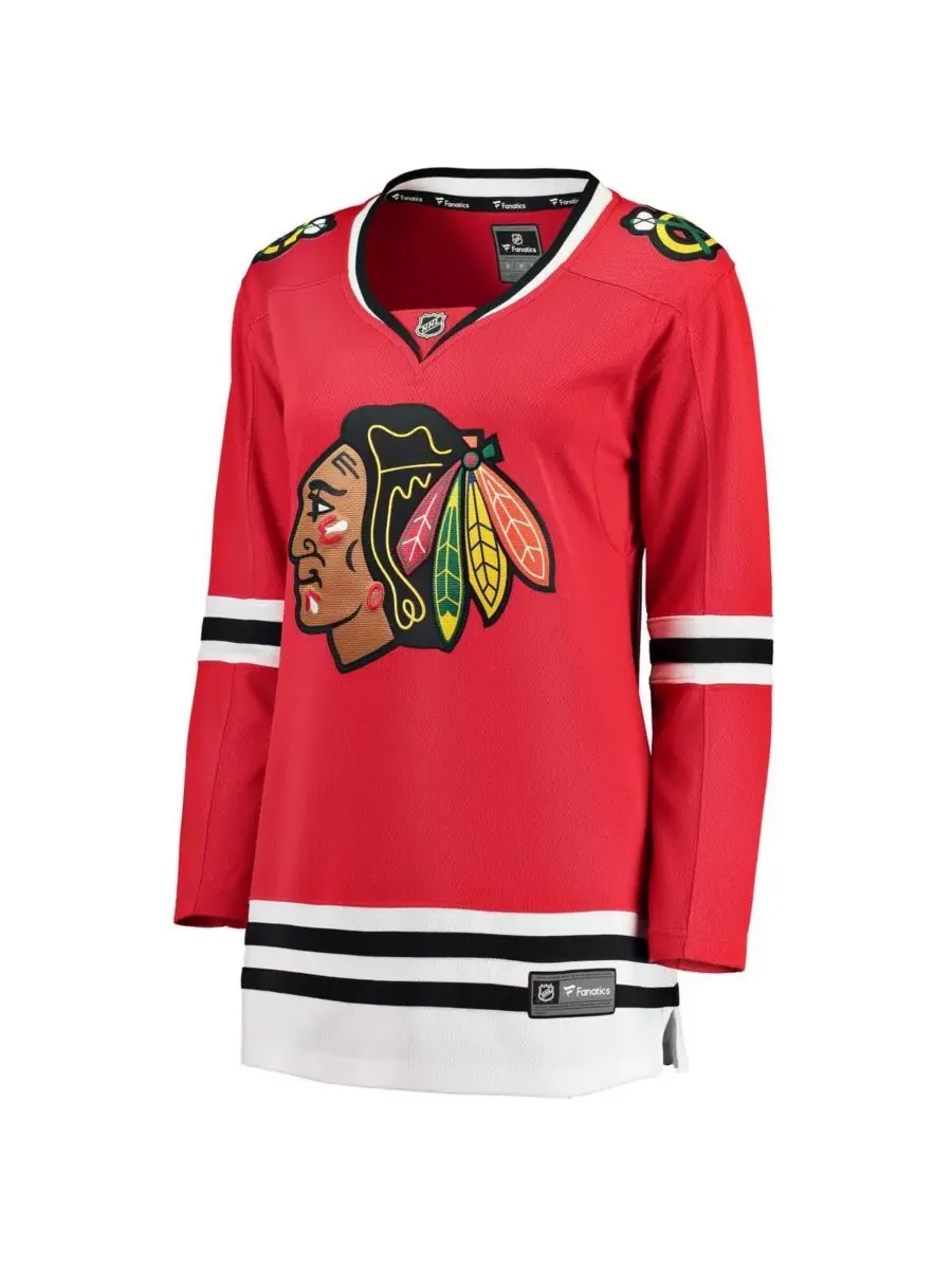Fanatics Женская красная домашняя футболка Chicago Blackhawks Breakaway — изображение 2 из 3, красный