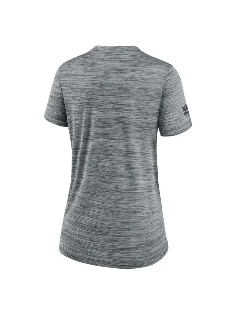 Nike Женская серая футболка Tennessee Titans Sideline Velocity Performance — изображение 2 из 3, серый
