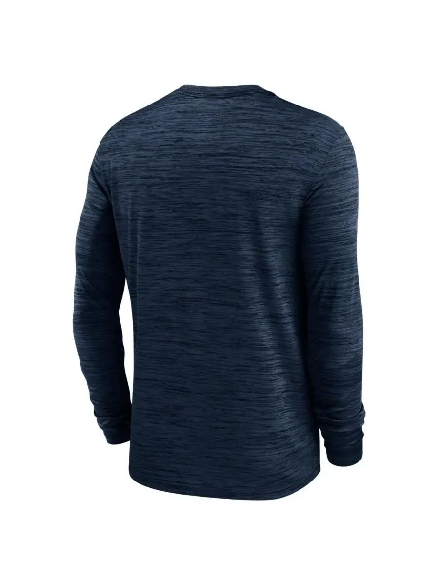 Мужская темно-синяя футболка с длинным рукавом Arizona Wildcats Sideline Velocity Dri-FIT Nike — изображение 3 из 3