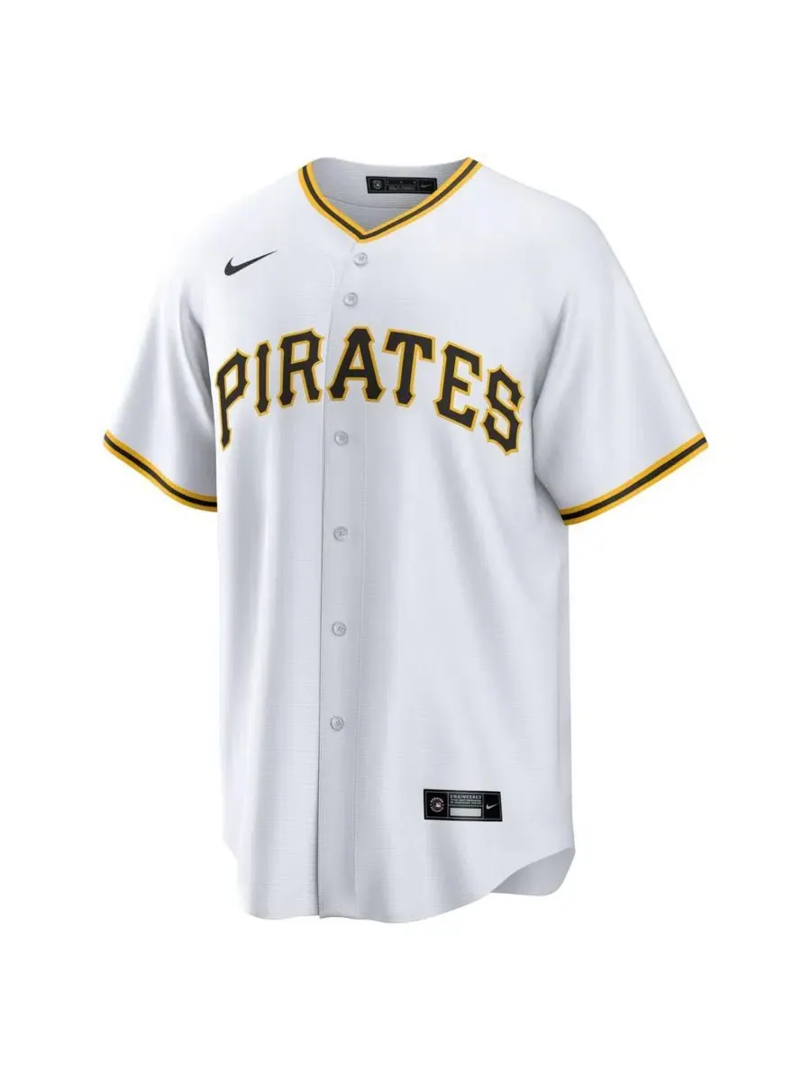 Мужская реплика джерси Pittsburgh Pirates от Nike — изображение 2 из 3, белый