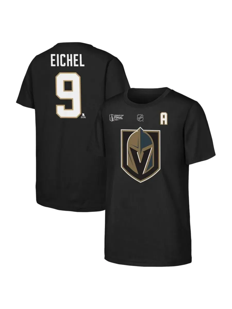 Футболка с коротким рукавом Jack Eichel Vegas Golden Knights Outerstuff