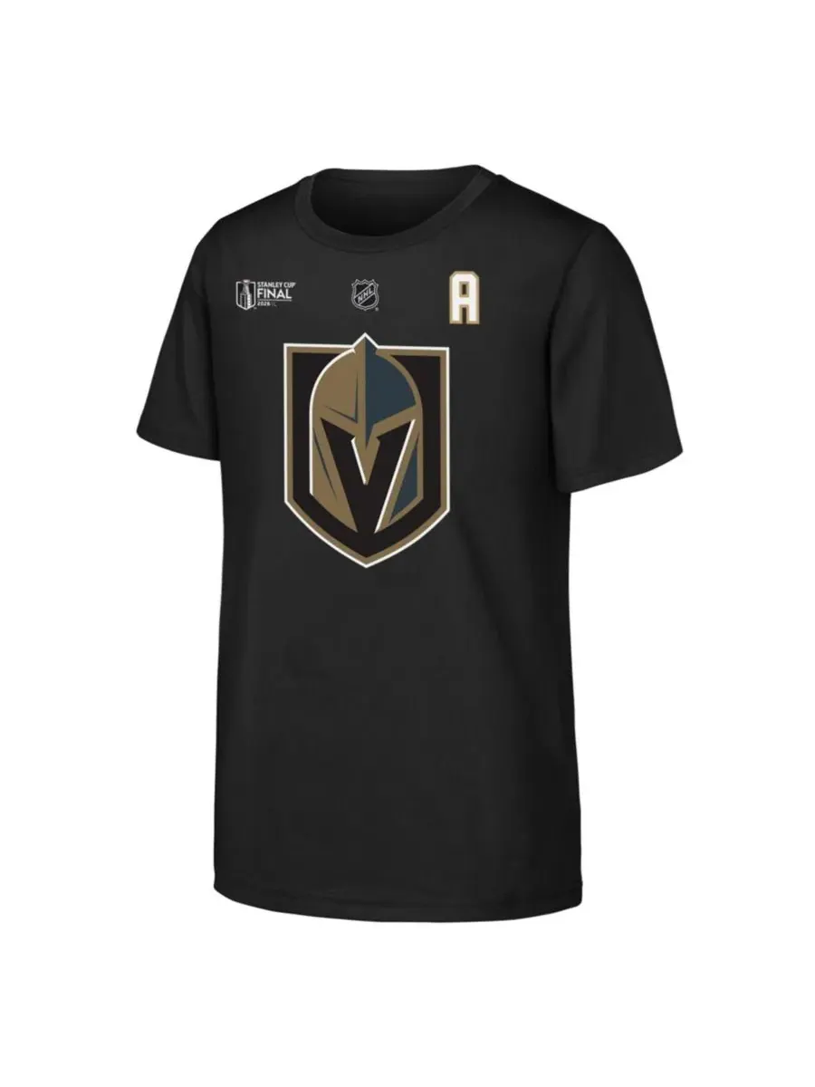 Футболка с коротким рукавом Jack Eichel Vegas Golden Knights Outerstuff — изображение 3 из 3, черный