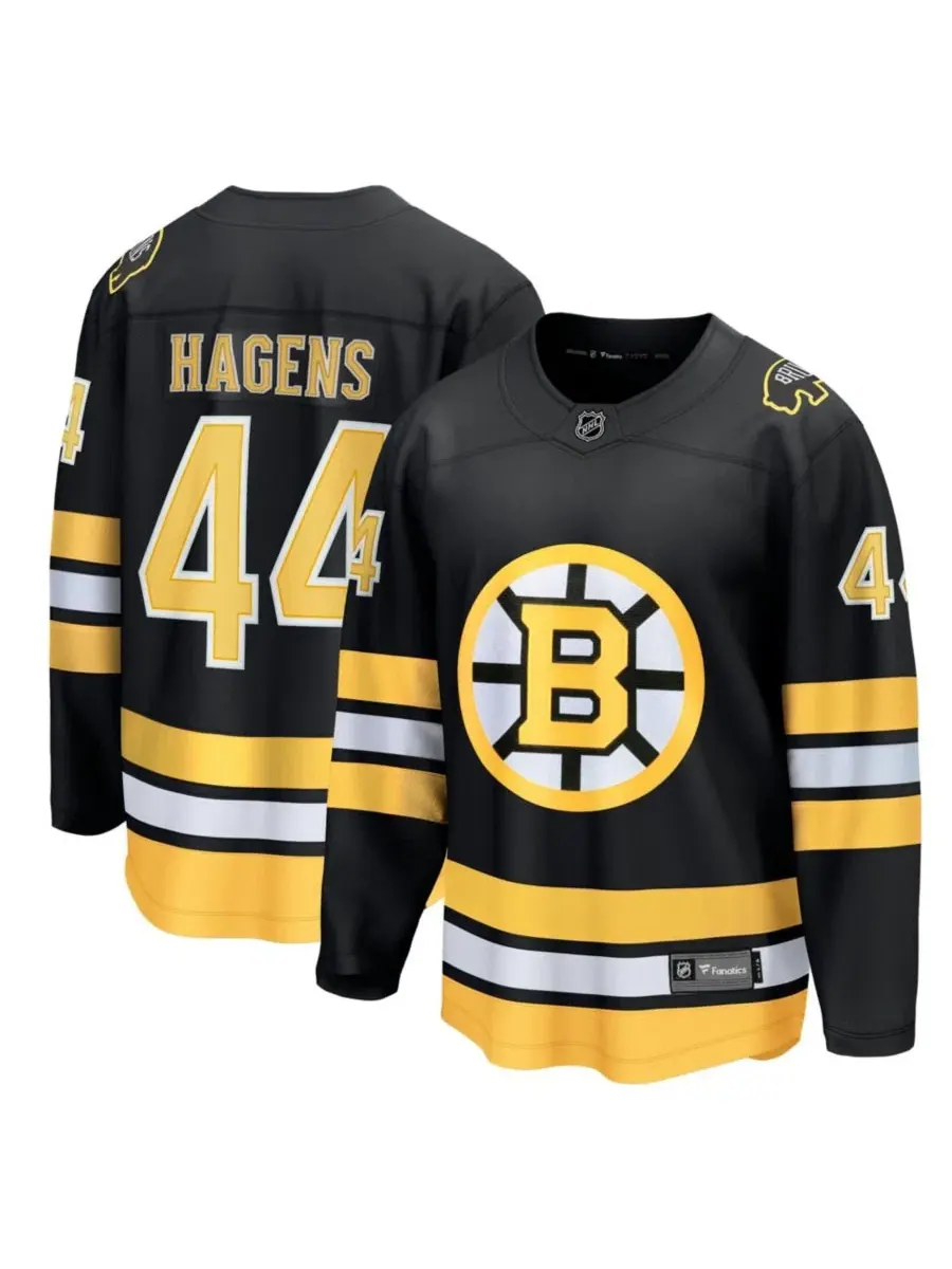 Джерси с длинным рукавом James Hagens Fanatics