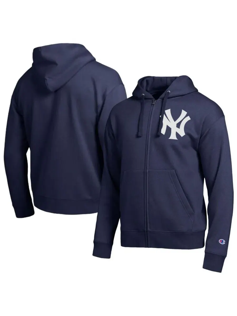 Худи с полной застежкой-молнией All-Star New York Yankees Champion