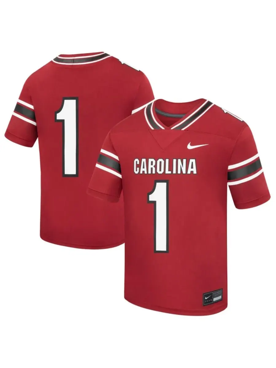 Футбольная футболка Nike с именем и номером, South Carolina Gamecocks