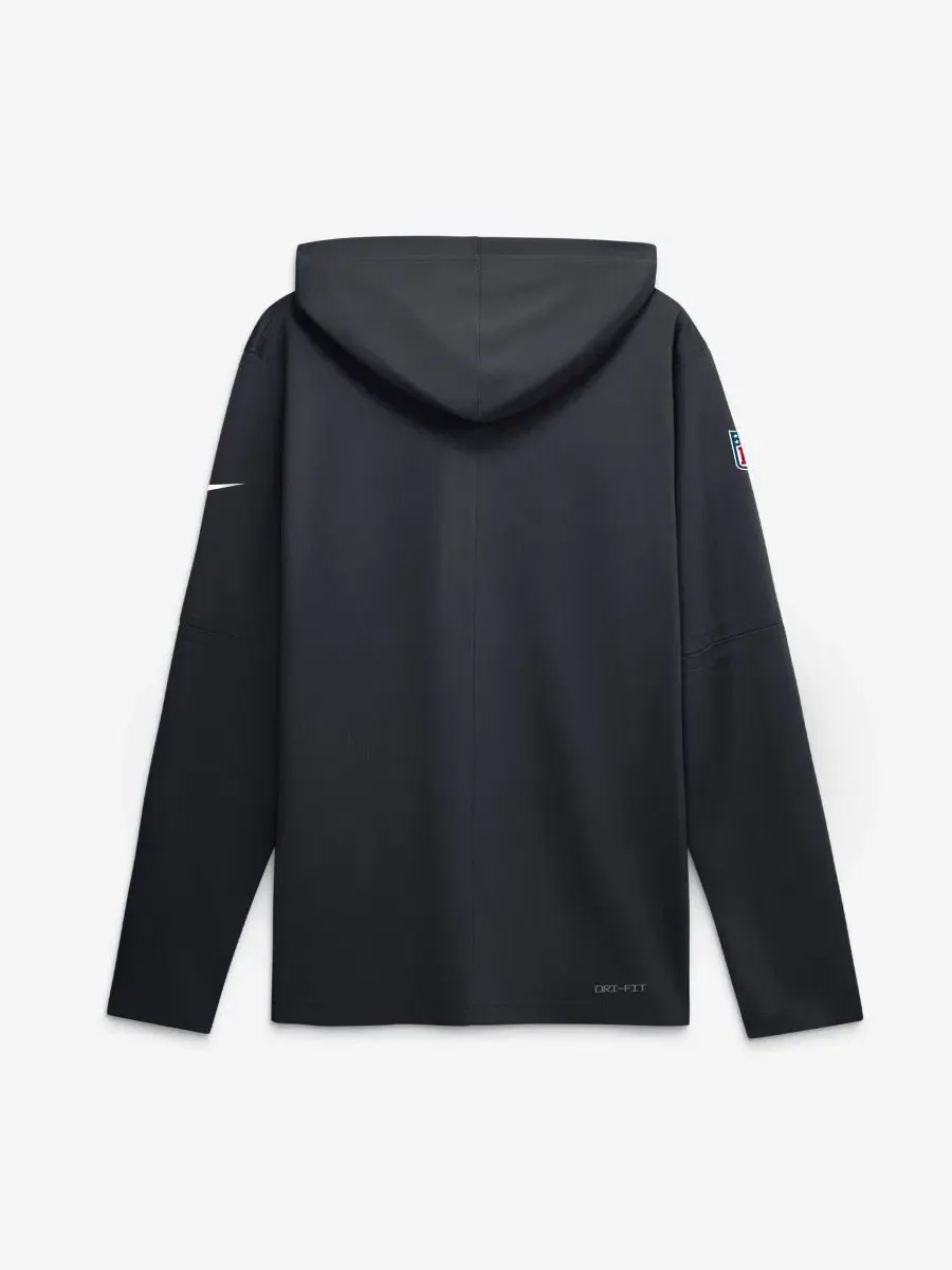 Футболка с капюшоном и длинным рукавом Nike — изображение 4 из 4, темно-синий