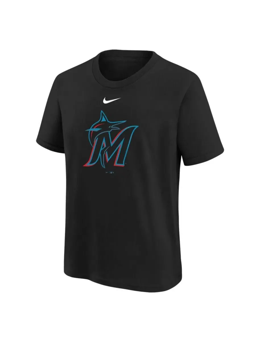 Футболка с принтом Large Logo Nike — изображение 3 из 3, черный