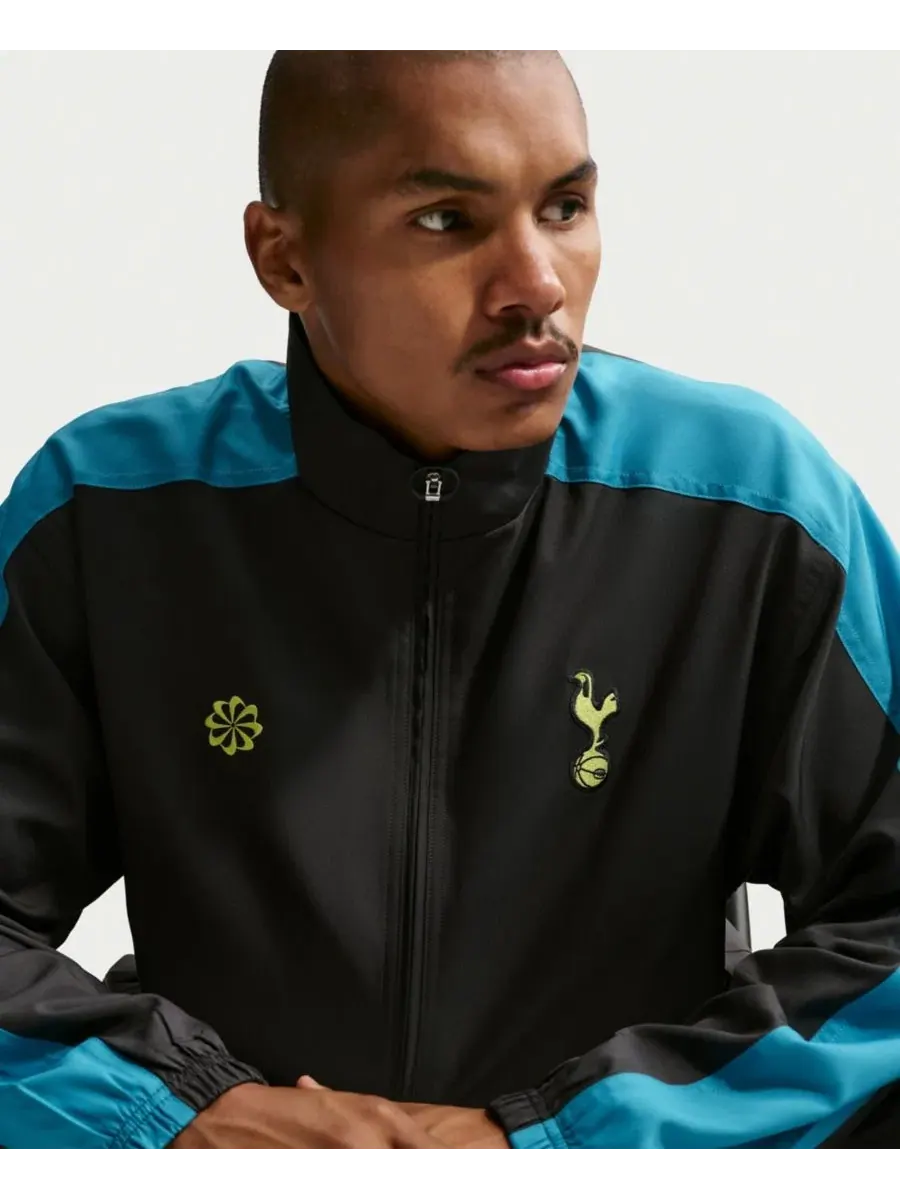 Ветровка Nike Tottenham Hotspur 2025/26 Full-Zip Track Jacket — изображение 4 из 5, черный