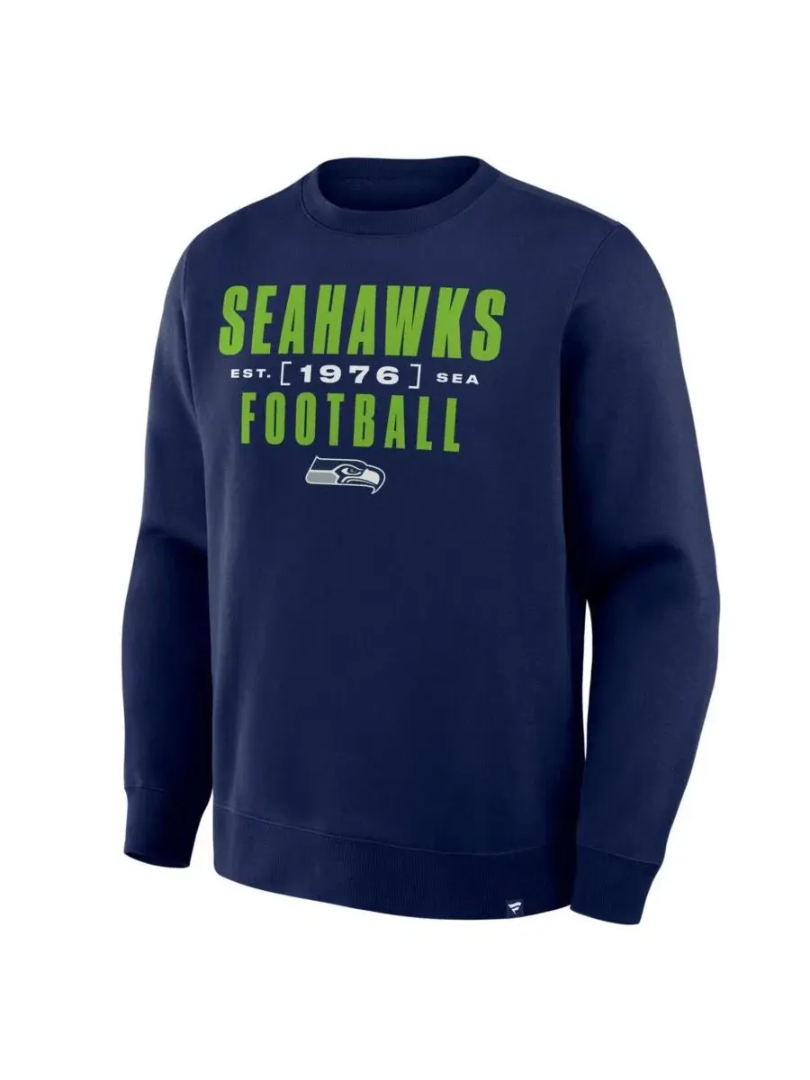 Толстовка с капюшоном Seattle Seahawks Powerful Throw Legacy Fanatics