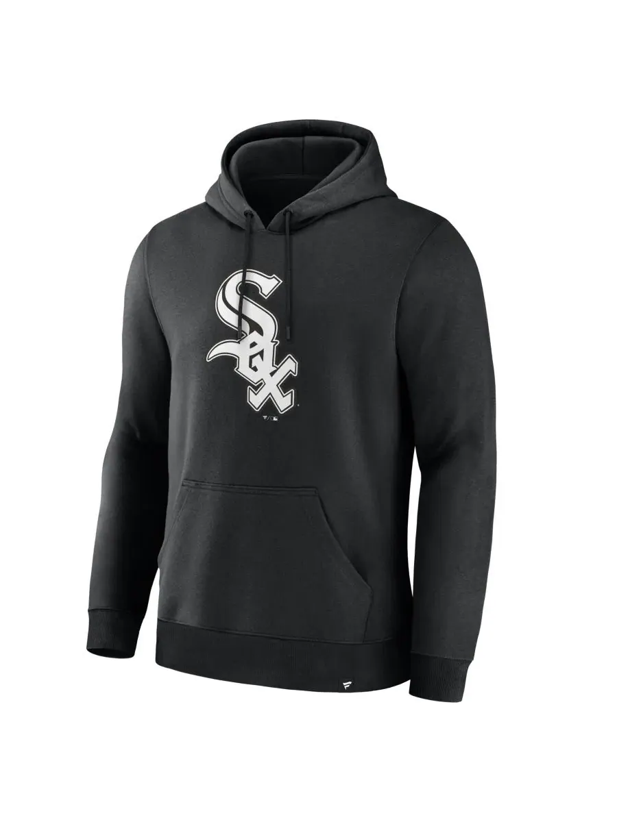 Худи с капюшоном с принтом Chicago White Sox Legacy Fanatics — изображение 2 из 5, черный