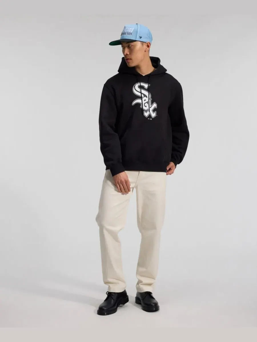 Худи с капюшоном с принтом Chicago White Sox Legacy Fanatics — изображение 4 из 5, черный
