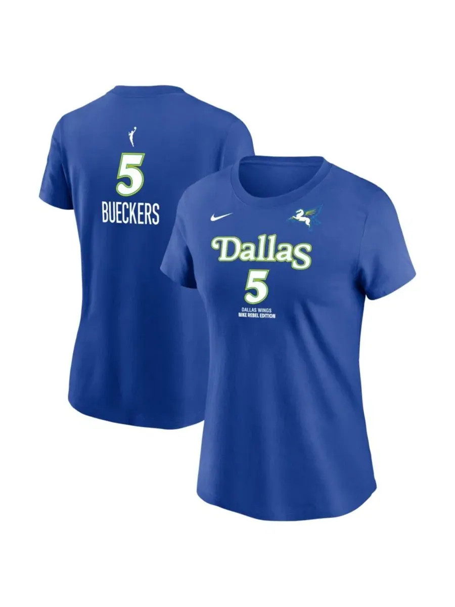 Футболка с принтом Paige Bueckers Dallas Wings Rebel Edition Nike