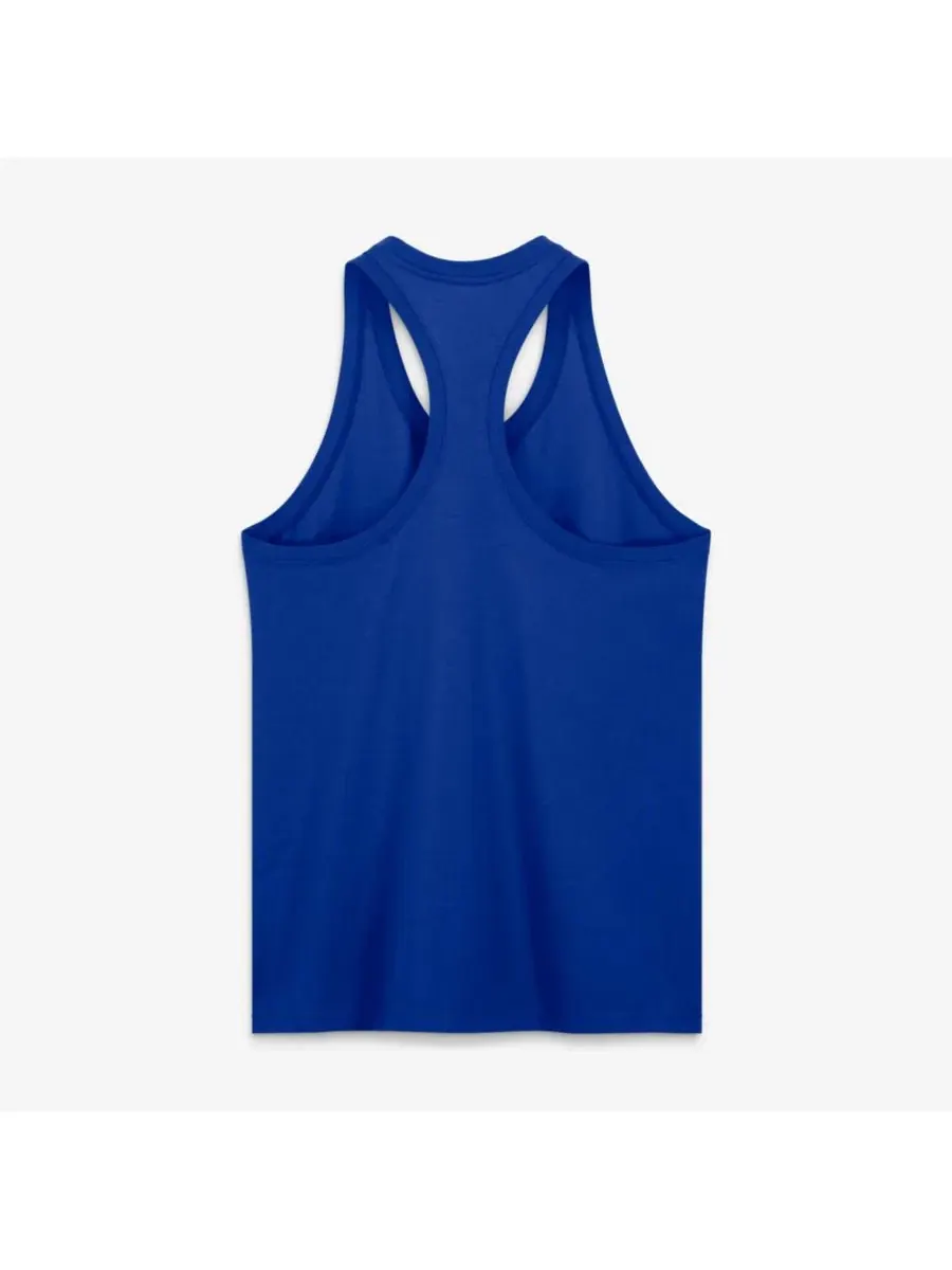 Топ без рукавов с технологией Dri-FIT, модель Primetime Tri-Blend Nike — изображение 3 из 5, королевский