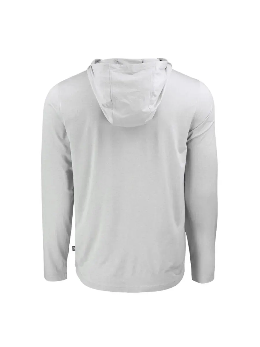 Худи с длинным рукавом Cincinnati Reds Coastline Epic Comfort Eco Hoodie Cutter & Buck — изображение 2 из 3, серый
