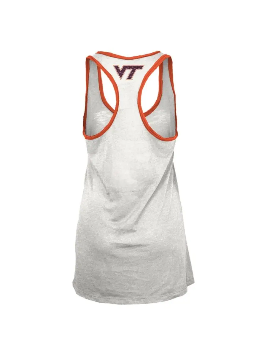 Топ без рукавов с принтом Tracy Racerback Pressbox — изображение 2 из 3, белый оранжевый