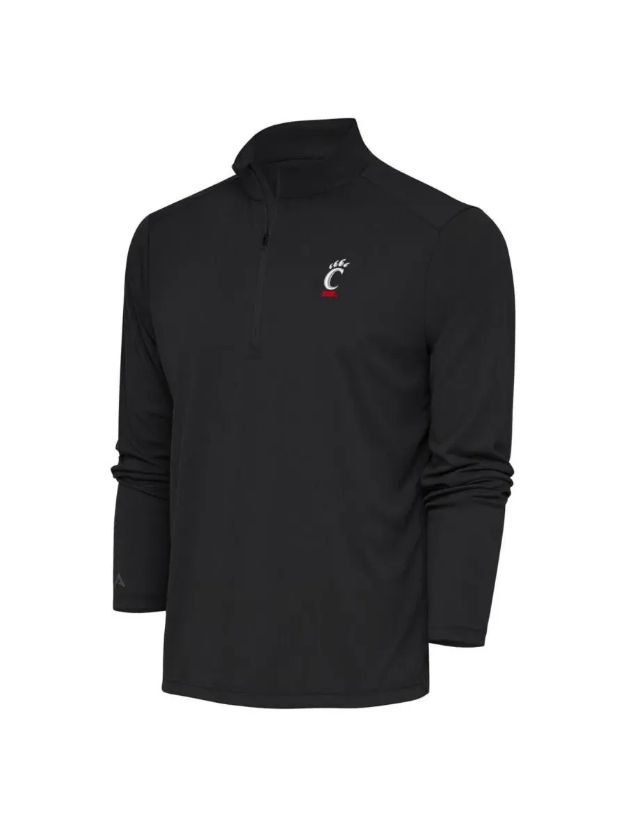 Пуловер с 1/4-застежкой-молнией, с вышивкой Antigua Tribute Quarter-Zip Pullover Antigua