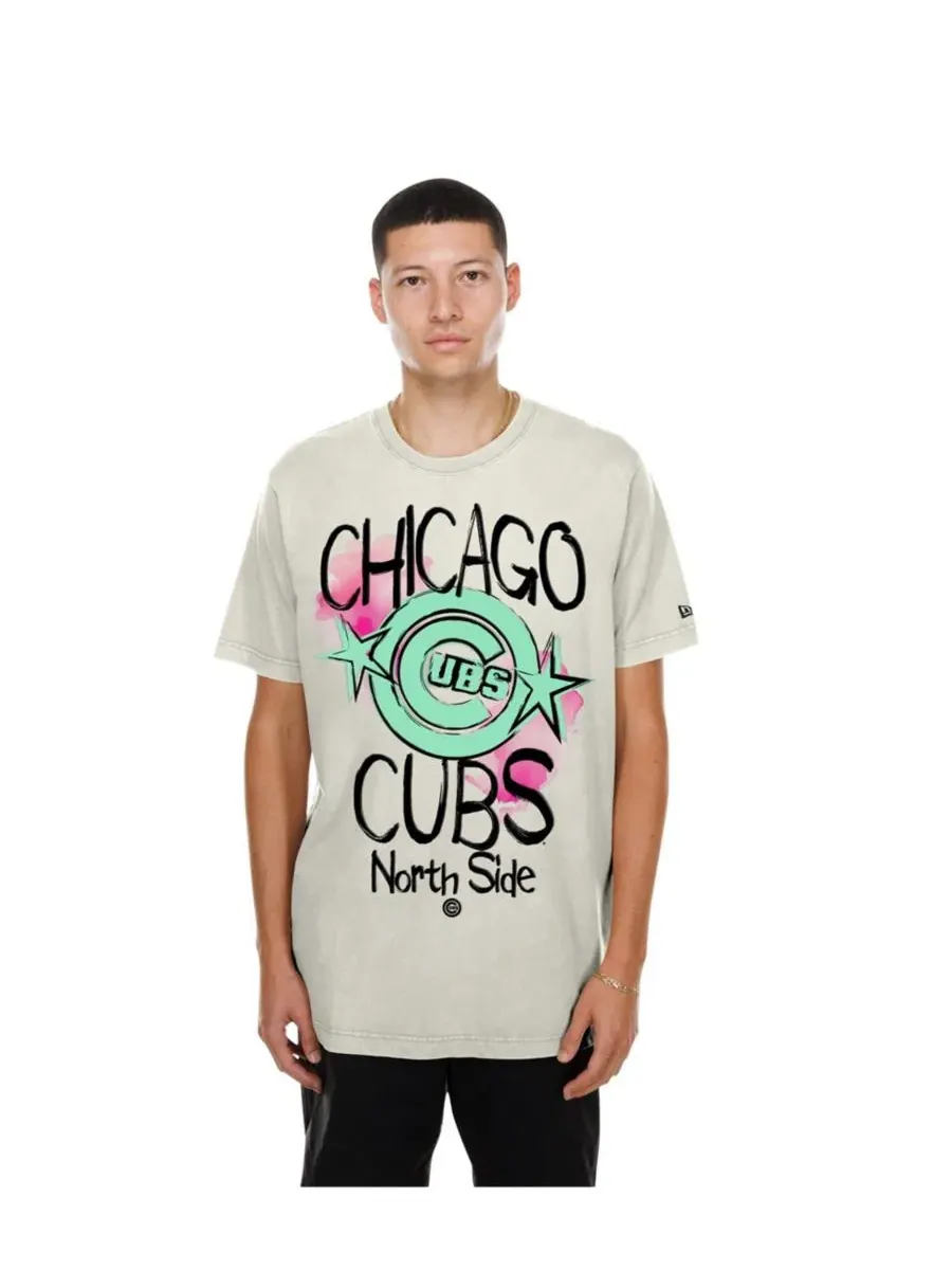 Футболка с принтом Chicago Cubs Lifestyle Punk Core New Era