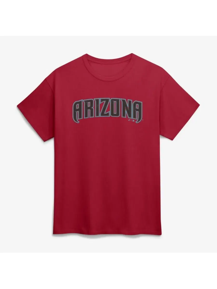 Футболка с принтом Wordmark Arizona Diamondbacks Logo Athletic