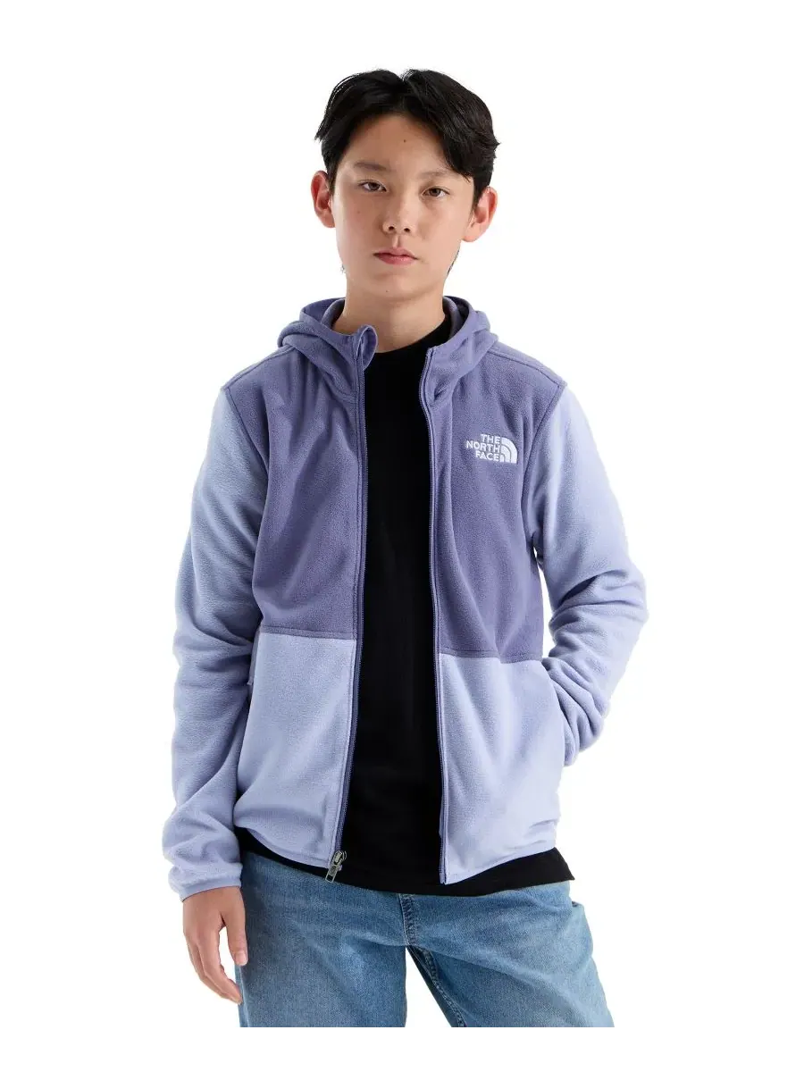 Куртка-худи с капюшоном, на молнии, с принтом The North Face, Grounded Plum Pale Plum — изображение 4 из 5