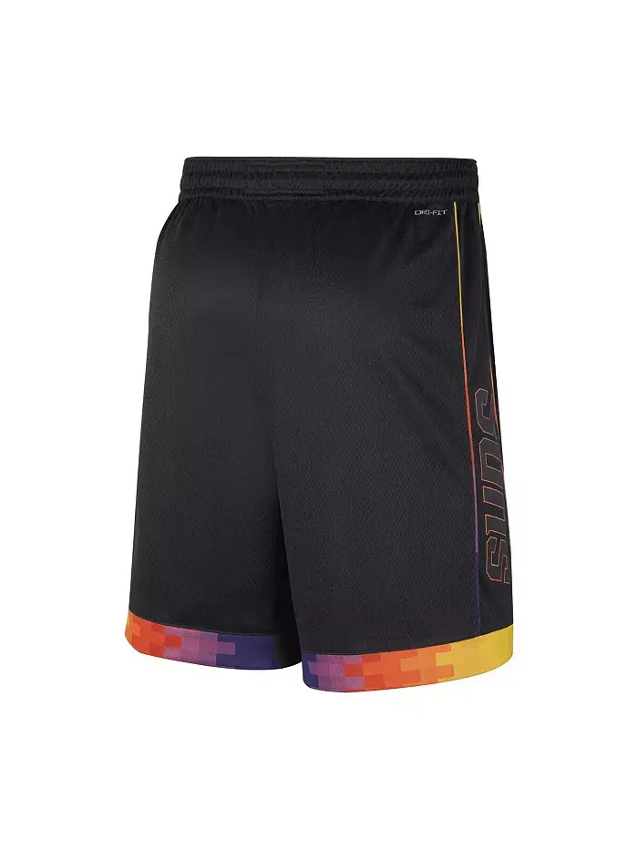 Мужские шорты для игры Phoenix Suns 2022/2023 Statement Edition Swingman Performance, черные Jordan — изображение 3 из 4