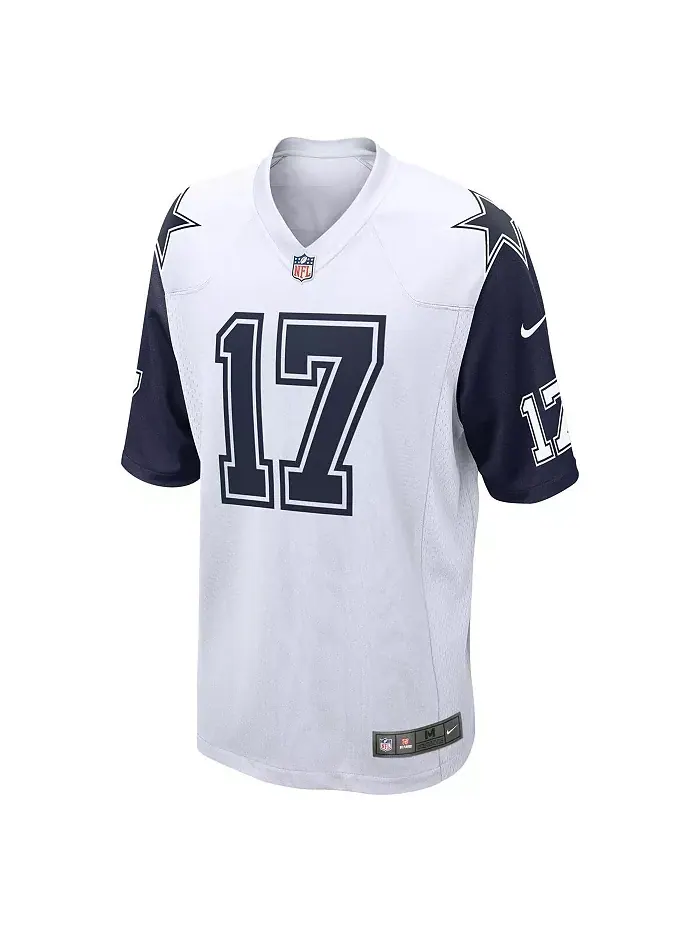 Мужская игровая футболка Brandon Aubrey Dallas Cowboys белого цвета Nike — изображение 3 из 3