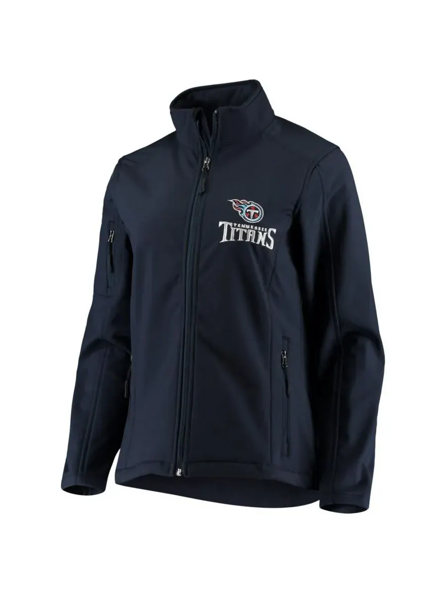 Dunbrooke Женская темно-синяя куртка Sonoma Softshell на молнии с символикой команды Tennessee — изображение 2 из 4